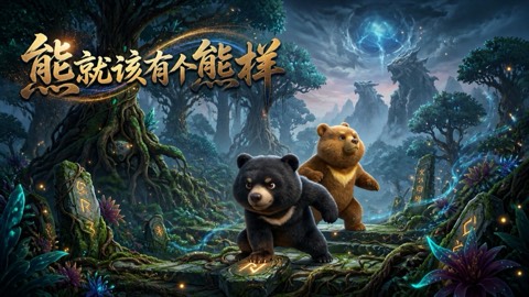 我重生成国家一级保护废物黑瞎子 (Reborn as a Useless Protected Black Bear) poster