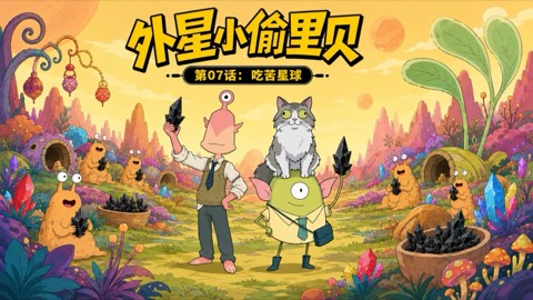 外星小偷里贝 (Ribe the Alien Thief) poster